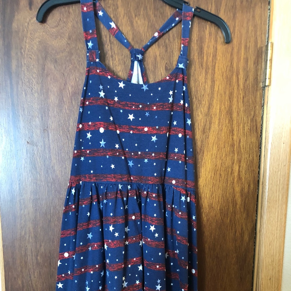 Girls plus size Americana dress